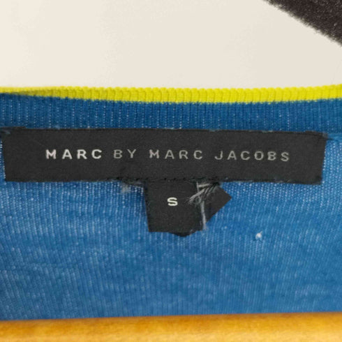 マークバイマークジェイコブス Marc by Marc Jacobs バイカラー カーディガン コットンシルク混 メンズ JPN:S