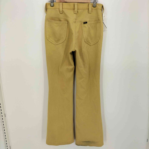 リー Lee 70-80s 42 talon zip フレア スラックス ポリパン スタプレ カラー パンツ メンズ