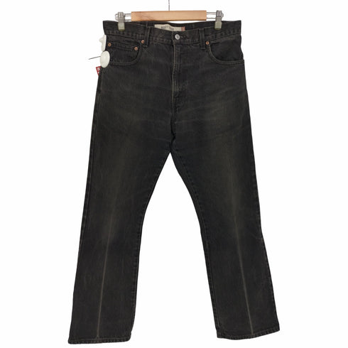 リーバイス Levis 517 Mid Rise Slim Fit Bootcut Jeans Black スリム フィット ブーツカット ブラック デニム ジーンズ パンツ メンズ W33 L32