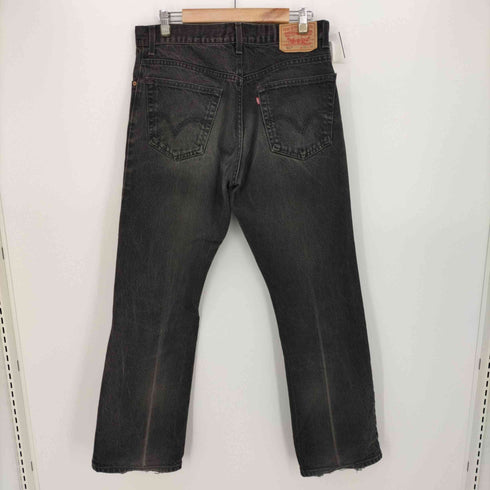 リーバイス Levis 517 Mid Rise Slim Fit Bootcut Jeans Black スリム フィット ブーツカット ブラック デニム ジーンズ パンツ メンズ W33 L32