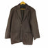 BLACK LEDER ラムレザー テーラードジャケット メンズ LL