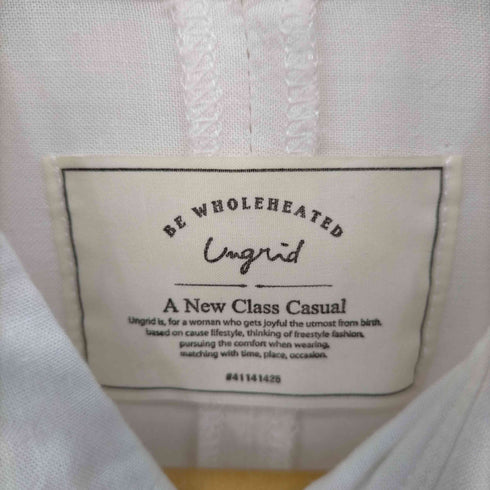 アングリッド Ungrid 19AW ビッグルーズシャツ レディース FREE
