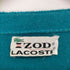 アイゾッドラコステ IZOD LACOSTE 70S 糸巻きタグ ワニ ワッペン アクリル カーディガン メンズ