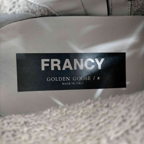 ゴールデングース GOLDEN GOOSE FRANCY サイドジップレザーハイカットスニーカー メンズ JPN:41