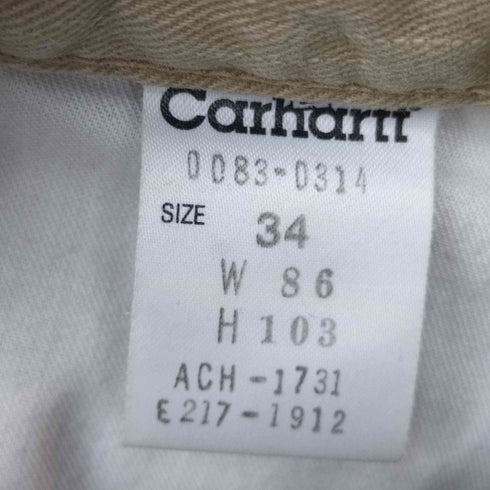 カーハート Carhartt ペインターパンツ メンズ 34