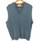 JEFF LAMB 70s USA製 ウール混 Vネック ニット ベスト メンズ import:XL