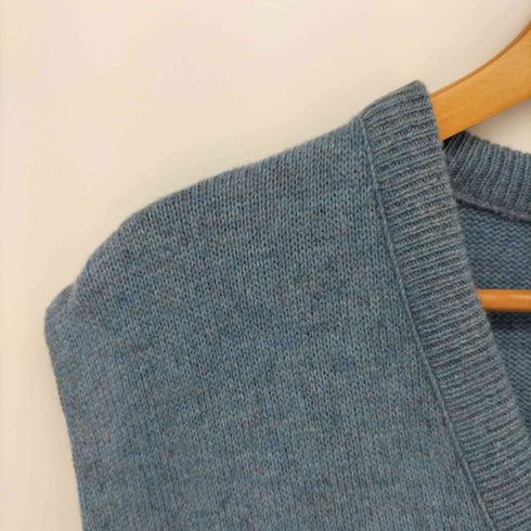 JEFF LAMB 70s USA製 ウール混 Vネック ニット ベスト メンズ import:XL