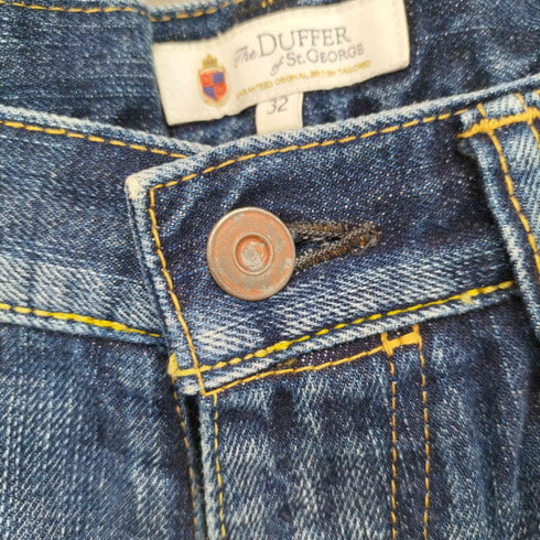 ザダファーオブセントジョージ The DUFFER of ST.GEORGE ジップフライ ダメージ デニム パンツ メンズ US:32-33