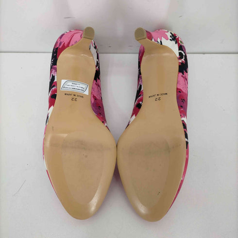 エレガンスヒミコ elegance卑弥呼 総柄ヒールパンプス レディース JPN:22