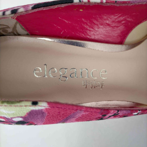 エレガンスヒミコ elegance卑弥呼 総柄ヒールパンプス レディース JPN:22