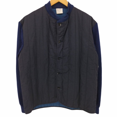 GUY LEROY VINTAGE French Army QUILTING KNIT JACKET ヴィンテージ フレンチ アーミー キルティング ニット切替 ユーロ ワーク ジャケット メンズ 5