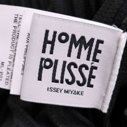 オムプリッセ イッセイミヤケ HOMME PLISSE ISSEY MIYAKE BASICS プリーツイージーパンツ メンズ JPN:3