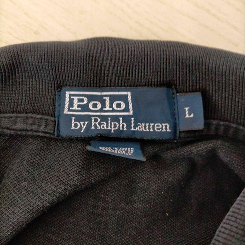 ポロバイラルフローレン Polo by RALPH LAUREN ワンポイント刺繍 ポロシャツ メンズ JPN:L