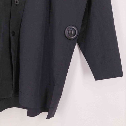 オムプリッセ イッセイミヤケ HOMME PLISSÉ ISSEY MIYAKE PACKABLE SHIRT スタンドカラー パッカブルシャツ メンズ JPN:3