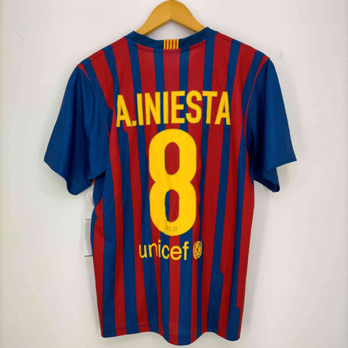 FCB スペインサッカーゲームシャツ 背番号8 メンズ import:M