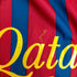 FCB スペインサッカーゲームシャツ 背番号8 メンズ import:M