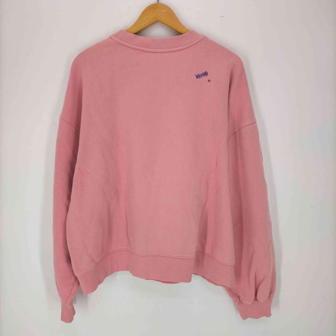 アダーエラー ADER error 19SS PINK SWEAT ロゴ プリント クルーネック ピンク スウェット メンズ 3