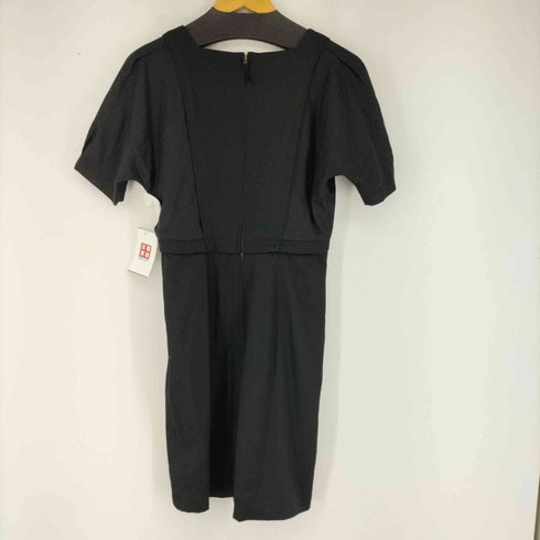 メイル MAYLE サイドシースルー ショート丈ウールワンピース レディース 4