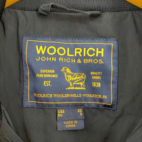 ウールリッチ WOOLRICH 00S 裏地チェック ジップアップブルゾン メンズ import:S