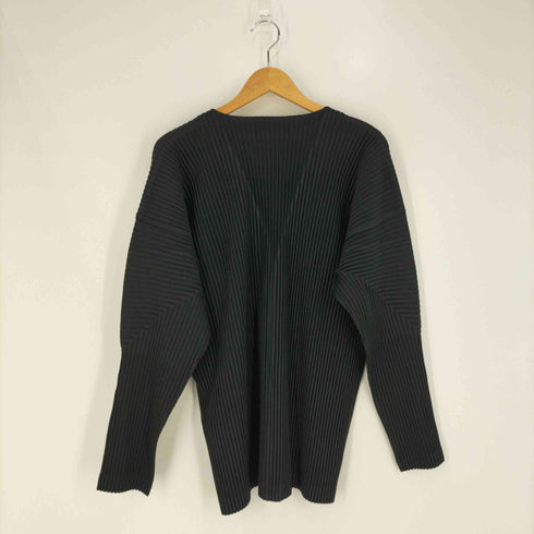オムプリッセ イッセイミヤケ HOMME PLISSE ISSEY MIYAKE 5B プリーツカーディガン メンズ JPN:3