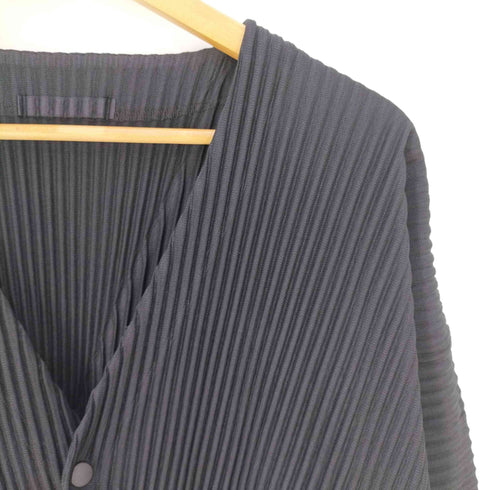 オムプリッセ イッセイミヤケ HOMME PLISSE ISSEY MIYAKE 5B プリーツカーディガン メンズ JPN:3