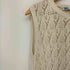 ザラ ZARA ノースリーブニットワンピース レディース import:M