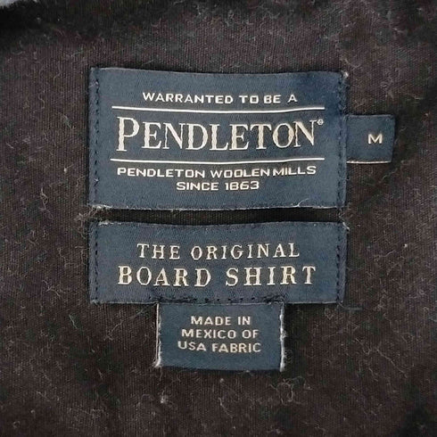 ペンドルトン PENDLETON board shirt オープンカラーウールシャツ メンズ JPN:M