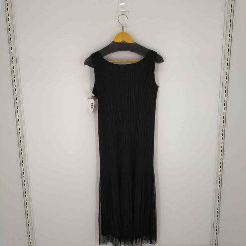プリーツプリーズイッセイミヤケ PLEATS PLEASE ISSEY MIYAKE 23SS ノースリーブロングワンピース シアー レディース JPN:3