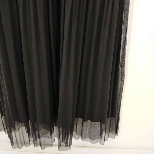 プリーツプリーズイッセイミヤケ PLEATS PLEASE ISSEY MIYAKE 23SS ノースリーブロングワンピース シアー レディース JPN:3