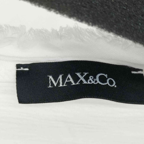 マックスアンドコー MAX & CO. ビジュー装飾 フラワープリントS/Sカットソー レディース
