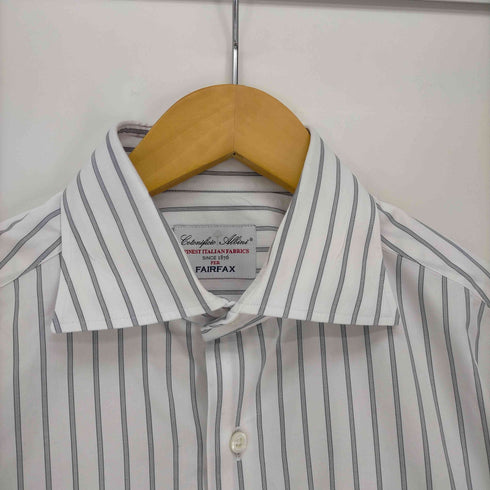フェアファックス FAIRFAX ホリゾンタルカラー ストライプ L/S シャツ メンズ 15 1/2 39