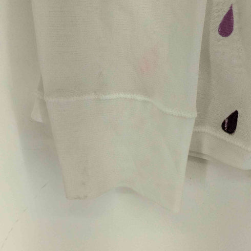 ツモリチサト TSUMORI CHISATO シースルー フロントデザイン L/Sカットソー レディース JPN:2