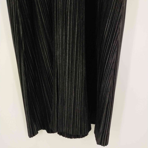 プリーツプリーズイッセイミヤケ PLEATS PLEASE ISSEY MIYAKE 2016AW センタージップロングワンピース レディース JPN:4