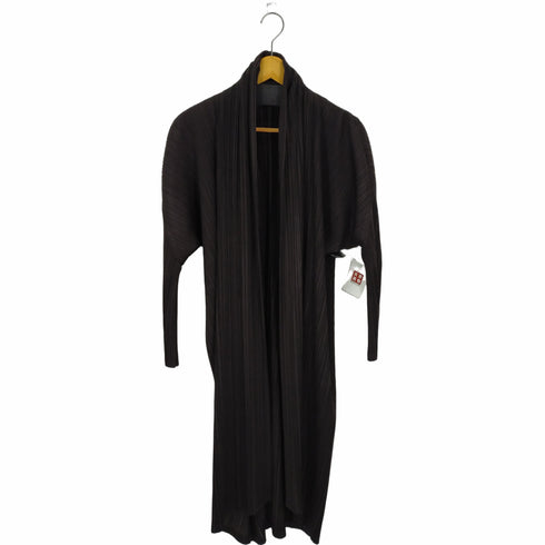 プリーツプリーズイッセイミヤケ PLEATS PLEASE ISSEY MIYAKE 2021AW カットワーク 変形カーディガン レディース ONE SIZE