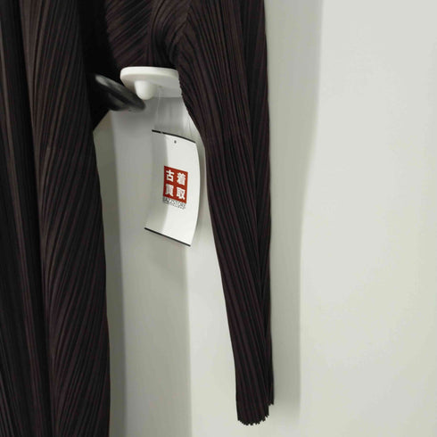 プリーツプリーズイッセイミヤケ PLEATS PLEASE ISSEY MIYAKE 2021AW カットワーク 変形カーディガン レディース ONE SIZE