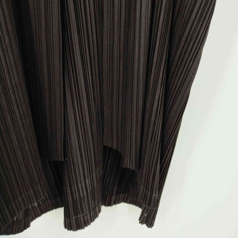 プリーツプリーズイッセイミヤケ PLEATS PLEASE ISSEY MIYAKE 2021AW カットワーク 変形カーディガン レディース ONE SIZE