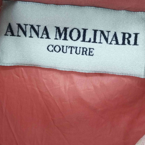 アンナモリナーリ ANNA MOLINARI コットンシルク混 花柄刺繍 コート レディース