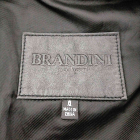 ブランディニ BRANDINI レザージャケット メンズ JPN:XL