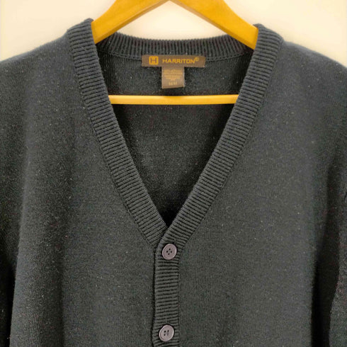 ハリトン HARRITON V-Neck Acrylic Cardigan メンズ JPN:M