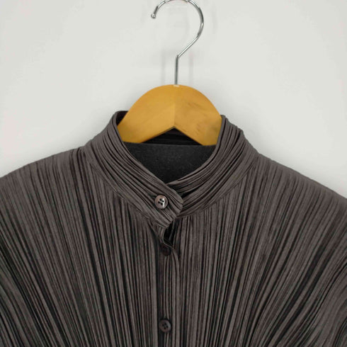 プリーツプリーズイッセイミヤケ PLEATS PLEASE ISSEY MIYAKE 17AW プリーツシャツ レディース JPN:3