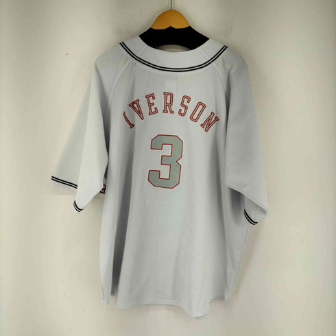 リーボック Reebok S/S ベースボールシャツ ゲームシャツ メンズ XXXL
