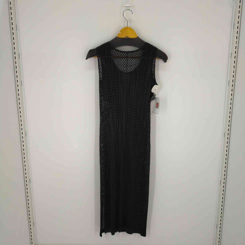 プリーツプリーズイッセイミヤケ PLEATS PLEASE ISSEY MIYAKE 17AW パンチング ノースリーブプリーツワンピース レディース US:0-2