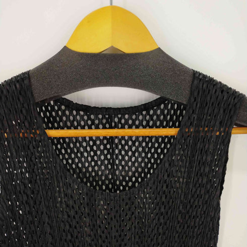 プリーツプリーズイッセイミヤケ PLEATS PLEASE ISSEY MIYAKE 17AW パンチング ノースリーブプリーツワンピース レディース US:0-2