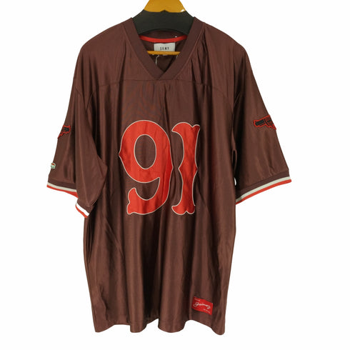 グライミー GRMY ナンバリング91 S/S ゲームシャツ メンズ import:XXL