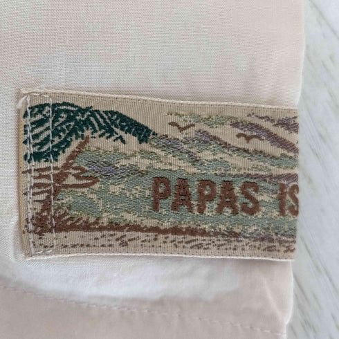 パパス papas PAPAS ISLAND レーヨンシャツ メンズ import:M