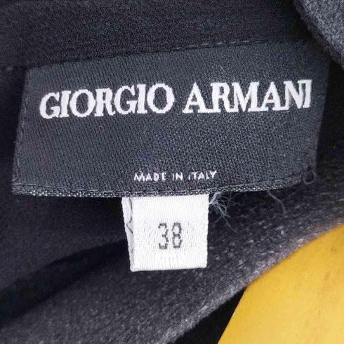 ジョルジオアルマーニ Giorgio Armani シルク100% ノースリーブブラウス レディース 38