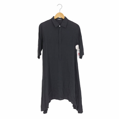 ズッカ ZUCCa 変形レーヨンシャツワンピース レディース JPN:M