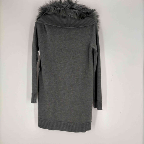 マイケルマイケルコース Michael Michael Kors ファー付き ニットカーディガン レディース JPN:S