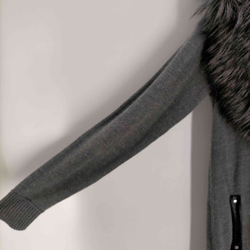 マイケルマイケルコース Michael Michael Kors ファー付き ニットカーディガン レディース JPN:S