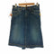 ディースクエアード DSQUARED2 Y2K Denim Cuckoo Clock Embellished Midi Skirt レディース 40